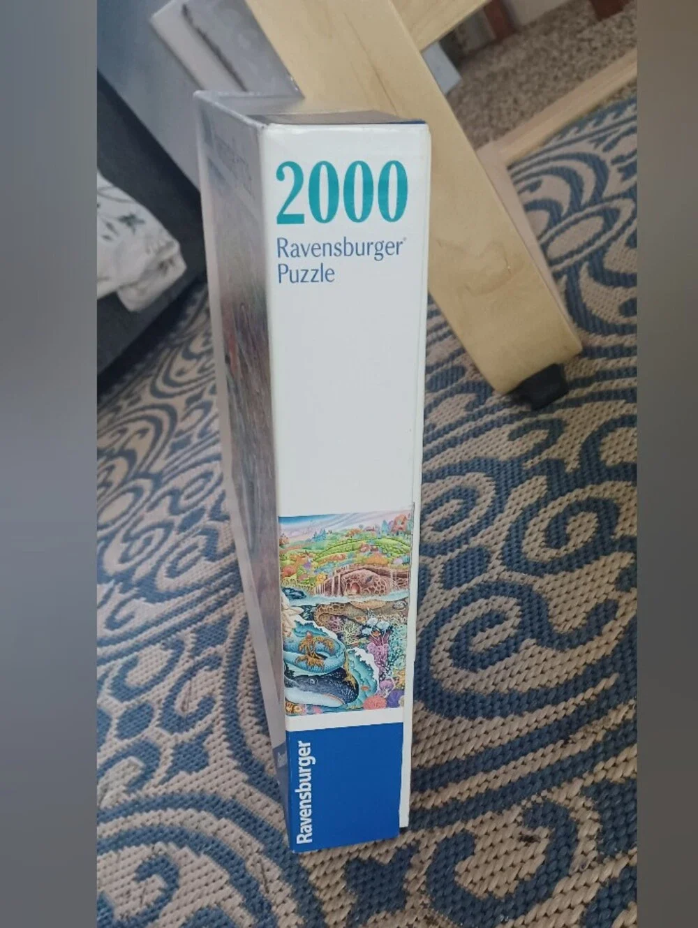 Ravensburger 2000-Piece Ocean Life Puzzle - Blue